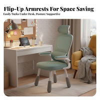 Adjustable Ergonomic Kids' Chair Lumbar Assist Study Seat Split Supportrest With Limb Supportrestsrests for Teenagers, Children