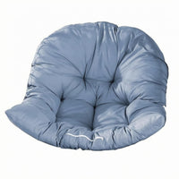 Quilted Hanging Chair Cushion Removable Enveloping Seat Cushion Outdoor Padded Chair Insert