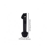 Black Fishing Line Threading Tool Plastic Line Threading Tool Compact Threader Angled Top