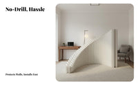 Foldable Accordion Paper panel No-Drilling Installation Accordionand design partitionr without coststanding Folding Screen drillno-cost Setup for Small Apartment Dwellers, event Exhibitors, display event Hall, Living Room, Bedroom, Retail retail outlet