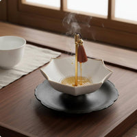 Ceramic Umbrella Tea Strainer Fine Mesh Holes Umbrella Tea Strainer Heat Resistant Drinkware
