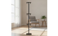 Adjustable Freestanding Bike Rack Indoor Vertical Two-Wheeler Rack Heavy Duty Floor Stand Secure for Children