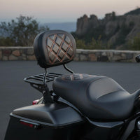 Motorcycle Backrest Pad Comfortable Passenger Sissy Bar Pad for Road Trips