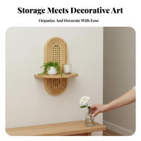 Wavy border Floating Shelf Atmospheric Decor House Decoration flexible Use
