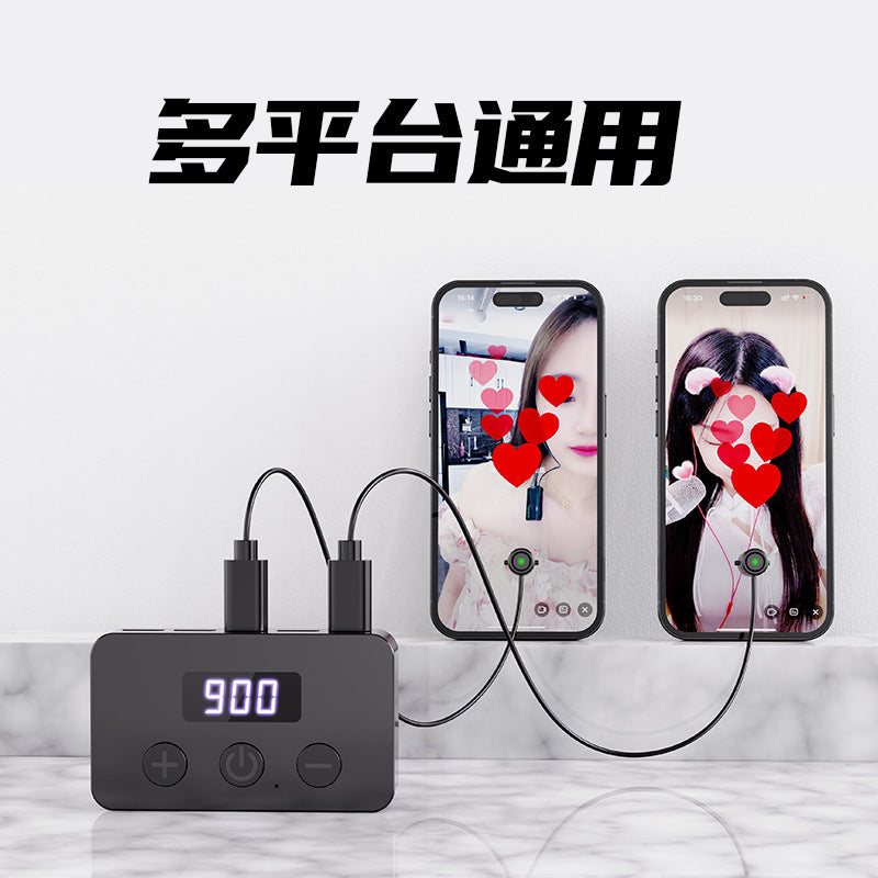 Smartphone Auto Clicker with Clip for Live Streaming