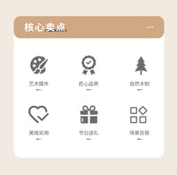 现货竹木表带收纳盒透明玻璃盖表环整理展示盒创意分格木质表带盒