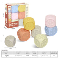 Soft Building Blocks Stacking Toy for Infant Cognitive Development