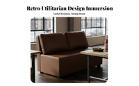 Factory-inspired aesthetic Bar Set Retro Design Restaurant Seating Upholstered Sofa Easy to Clean for Lounge