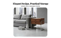Cylindrical Storage Cabinet Nordic Design Nightstand distinctive Round Shape