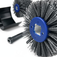 Wire Drawing Wheel Multi Purpose Abrasive Wire Drum Rust Removal for Woodworking