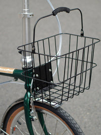 DayDayBike Detachable Front Basket for Folding Bikes, Metal, 40x21x30 cm, 5 kg Capacity