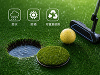Grearth 201 Stainless Steel Golf Cup Lid for Green Hole
