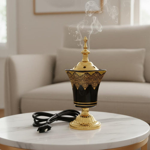 Electric Incense Burner Electric Ceramic Incense Burner Home Decor Vented Domed for Indoor Use