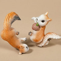 Squirrel Hanging Statue Resin Hanging Plant Pot Ornament Textured