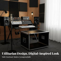 Open Frame Amplifier Rack Simple Design Audio Cabinet robustDuty for Living Room