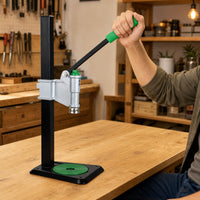 Manual Bottle Capper Height-Adjustable Bottle Sealing Machine Hand-Operated for Homebrewers, Hobbyists, Home, Small Workshops