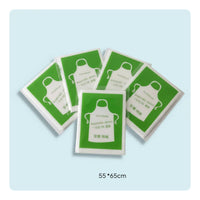 Transparent Plastic Apron Long-Lasting Disposable Plastic Apron Single-Use