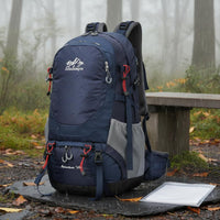 50L Hiking Backpack Large Capacity Backpack Multi-Multi-Compartment Layout Outdoor Gear for Men
