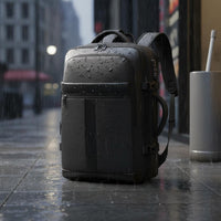 Large Capacity Vacuum Compression Backpack Water Resistant Travel Compression Backpack for Men
