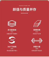 瑜伽垫收纳筐运动体育健身器材收纳架家用篮球羽毛球类玩具置物架