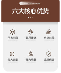 浴室柜下脏衣篓脏衣服收纳筐家用大容量带轮可移动浴室推车洗衣篮