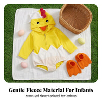 Fleece Infant Chick Costume