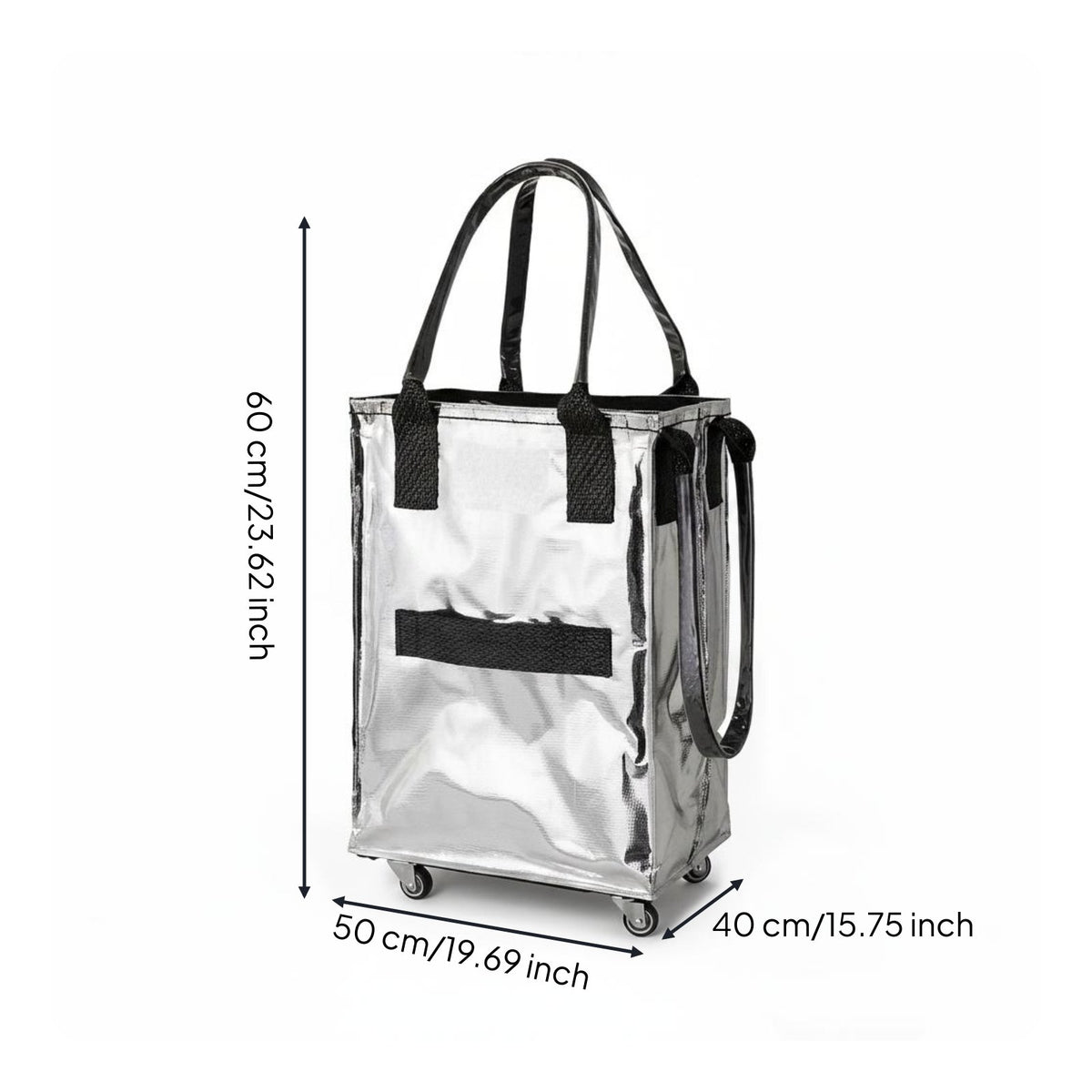 Folding Trolley Bag Large Capacity Foldable Luggage Carrier Heavy Duty