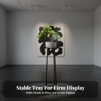 Tall Metal Pot Stand Modern Design Tiered Pot Stand Minimalist and Aesthetic Indoor & Outdoor for Gardeners, Garden, Living Room