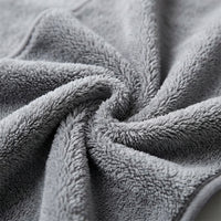 Coral Fleece Microfibre Cloth and Microfibre Towel, 40x60cm Car Drying Towel, 340 GSM Double-Sided No-Shed Quick-Dry for Glass and Car Washing