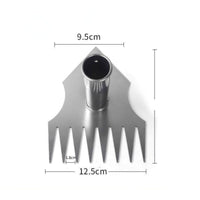 2 in 1 Hoe Rake Multi-Functional Two-Sided Head Hoe Rake Heavy Duty for Farm