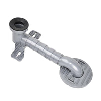 Toilet Shifter Odor Blocking Toilet Drain Offset Adapter Clog-Resistant Design Waste Tube Shifter for Restroom Renovation