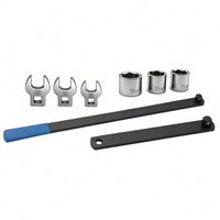 8 Pieces Pulley Adjustment Wrench Kit Long Handle for Repair Shops