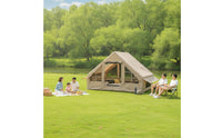 Easy-Setup Inflatable Camping Tent Spacious Inflatable Tent with Hand Pump Weather-Ready Portable for Campers, Glampers, Outdoor Stays