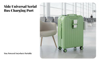 Trolley Suitcase USB Charging Port Suitcase Side Hook for Travelers