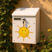 Wall-Mounted Mailbox Long-Lasting Home Fixture Easy to Install