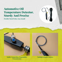 Automotive Smoke Leak Detector, Diagnostic Equipment, Oil Temperature Probe, Multi-Function Tester, High Temperature Resistant