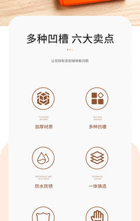 新升级牛享木地板安装工具四槽合一多功能尼龙敲块神器木地板修复