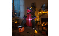 Freestanding Inflatable Dragon with Pumpkin Giant Inflatable Dragon Spooky Lawn Decor Scary