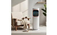 Floor-Standing Vertical Air Cooler with Handheld Controller Slim Air Cooler with Handheld Controller Control Portable Vertical Cooling Fan Humidifying for Families, Living Room, Bedroom, Home Office