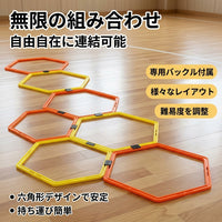 Training Set for Kids, Agility Training, 5 Mini Hurdles Set, Exercise Equipment, Improves Explosive Power and Balance Sense