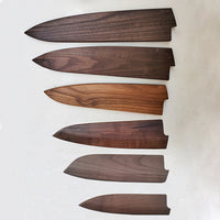 Wooden Saya Knife Sheath for Japanese Chef Knife, Gyuto, Yanagiba, Deba, Santoku
