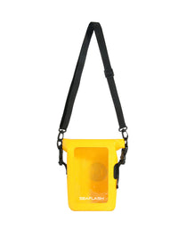 New Waterproof Bucket Bag with Phone Pouch, 2L Outdoor Beach Swimming Rafting Bag