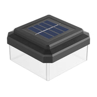 Solar Powered Pillar Light for Garden Villa, Wall Mount, with Light Sensor