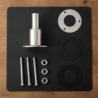 Stainless Steel Exhaust Flange Pipe Fitting Bolt-on Flange Adapter with Screws Long-Lasting Exhaust Connector with Gaskets Easy Installation for Parking Heater