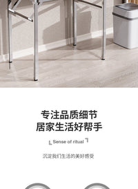 加厚不锈钢圆角桌面桌腿可折叠桌子安全防撞角车载易收纳摆摊居家