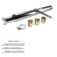 Motorcycle Exhaust Pipe Modified Retro Exhaust Pipe Performance Upgrade