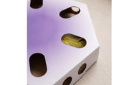 Interactive Cat Toy Box with Feather Electronic Hexagonal Cat Puzzle Box Automatic Indoor for Cats, Kittens, Home, Living Room
