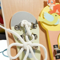 Circuit Busy Board Four-Insingle Child Toy Hand-Eye Coordination for Travel
