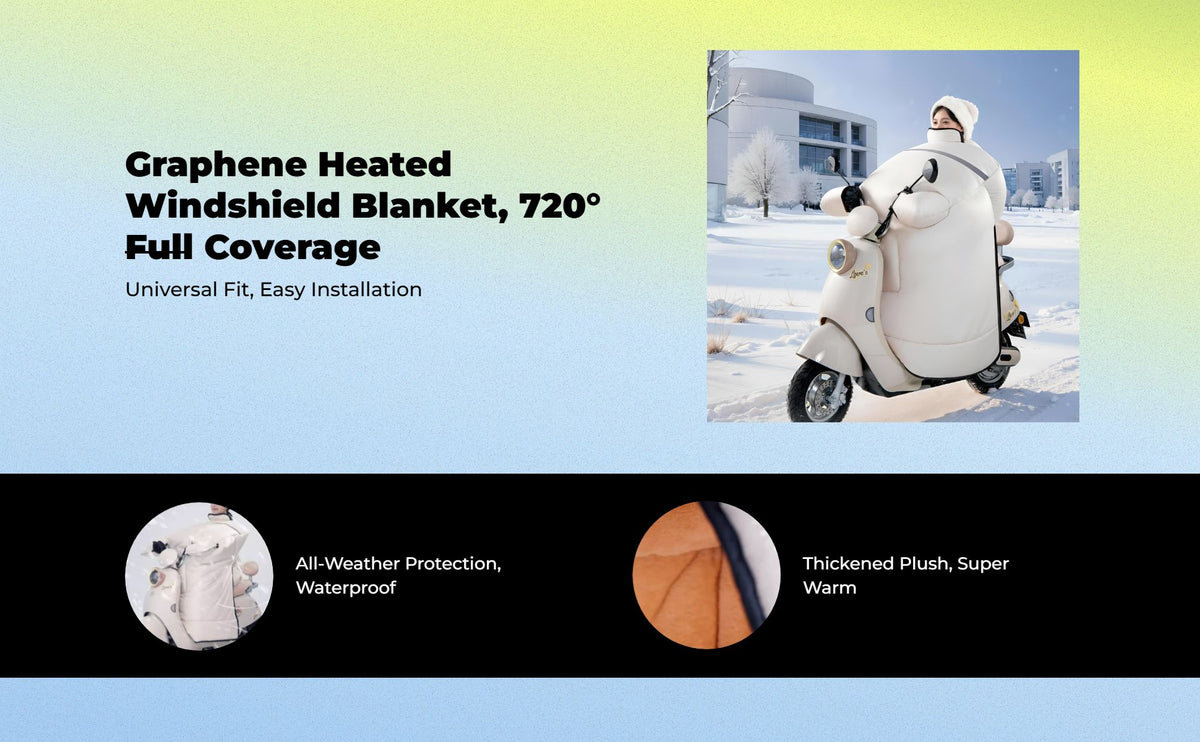 Waterproof fleece-lined motorcycle cover