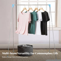 Foldable three-leggedod Drying Rack Floor-Standing Portable Garment Stand for Balcony